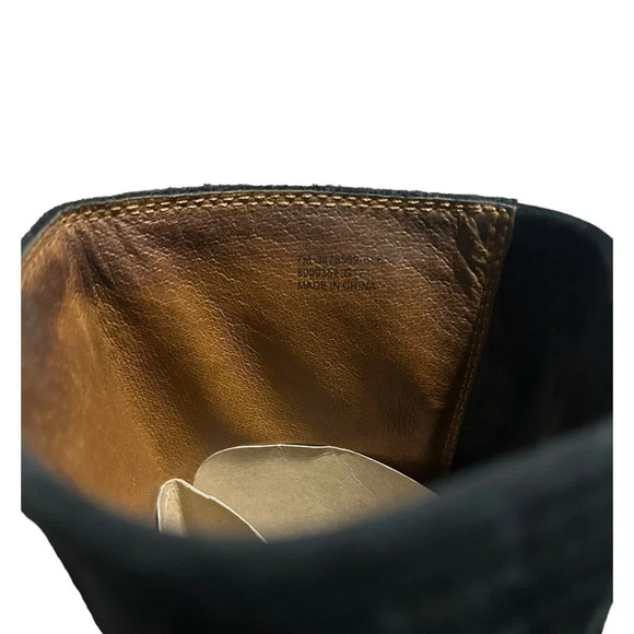 Frye Taylor Stretch Suede Riding Boots - Picture 10 of 11